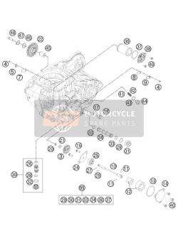 KTM Oil Filter with gasket 06 77038005044