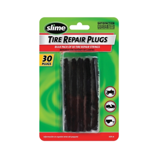 SLIME Tire Plug 30-Pack 1031-A for Motorbikes