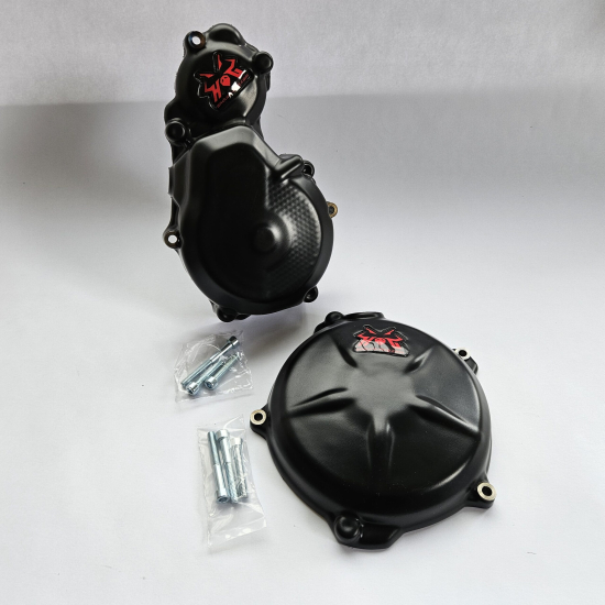 ENDUROHOG GASGAS EC 250/350 2024- Ignition cover protection + clutch protection cover set 10184