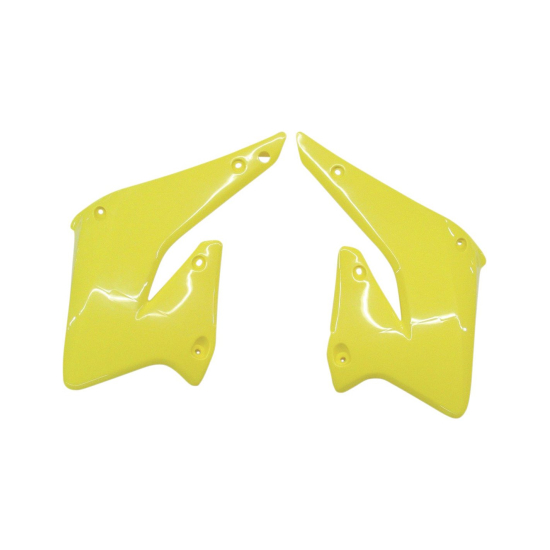 UFO Radiator covers Suzuki Rmz250 yellow SU03933#102