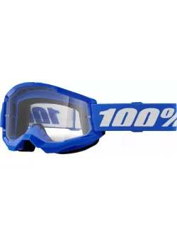 100% Strata 2 Goggle BLUE CLR 50027-00014