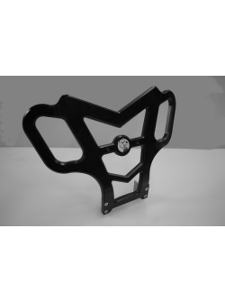 AXP Baxper HDPE Front bumper - Black Yamaha YFZ450 AX1200