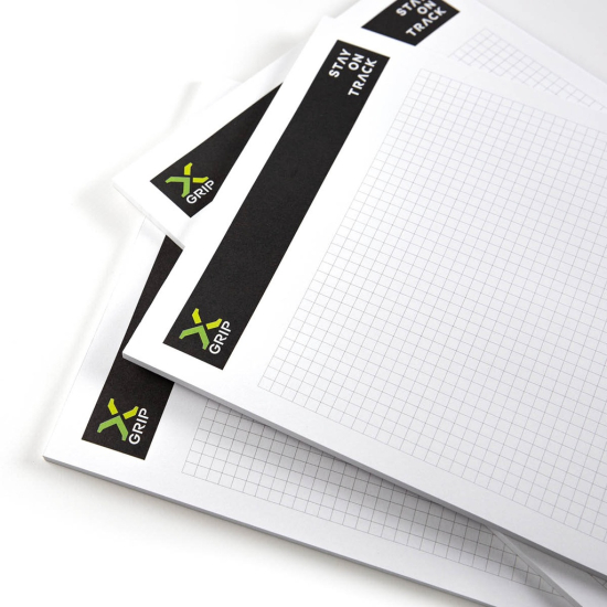 X-GRIP Notepad A4, Squared XG-2737-003