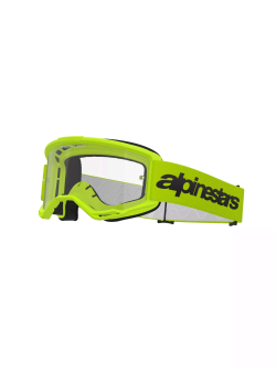 ALPINESTARS GOGGLES Vision 3 Wordmark Goggle YLW CLEAR 5103325-5038