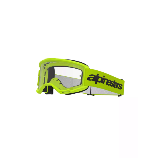 ALPINESTARS GOGGLES Vision 3 Wordmark Goggle YLW CLEAR 5103325-5038