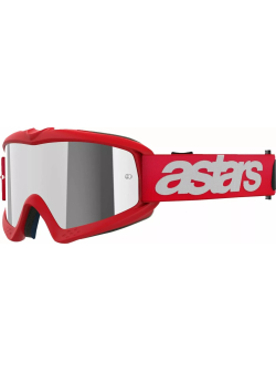 ALPINESTARS GOGGLES Youth Vision Blaze Goggle BLAZE RED MIRROR-SIL 5140425-3094