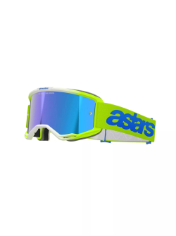 ALPINESTARS GOGGLES Vision 5 Blaze Goggle YLW/BL MIRROR-BLUE 5102125-5007