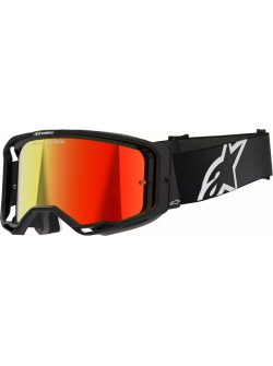 ALPINESTARS GOGGLES Vision 8 Corp Goggle BLK MIRROR-RED 5101625-1446