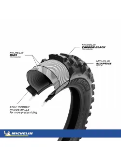 Michelin Enduro Medium 2 Rear Tire (FIM)