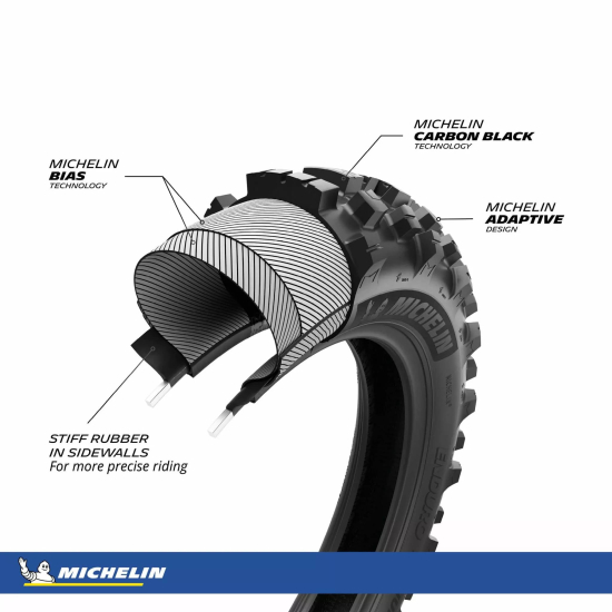 Michelin Enduro Medium 2 Rear Tire (FIM)