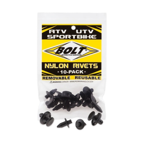 BOLT M7 Nylon Rivet 10 pieces 2005-7SRIV