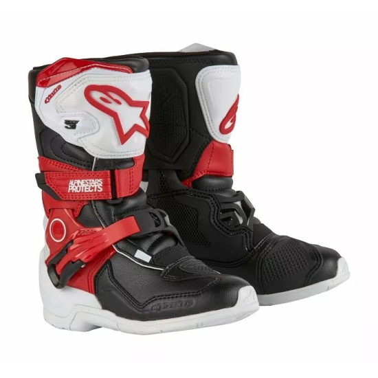 Alpinestars Tech 3S Toddler Motocross 2024 Boots (Red-White-Black) 2014524-2030-11