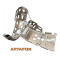 ARTAFON 2025-2024 KTM HUSQVARNA Gas Gas 250/300 2T Engine and diffuser guard for TBI PG17