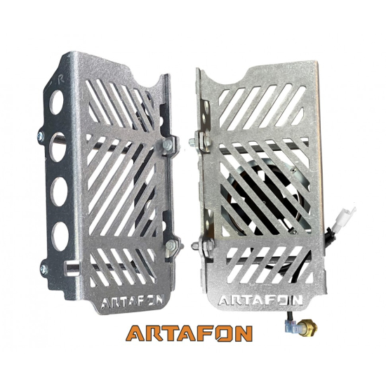 ARTAFON BETA RR 2025-2024 2T RADIATOR GUARDS + FAN RG19 Fan Set 2T