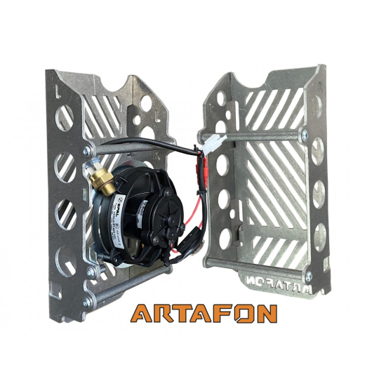 ARTAFON BETA RR 2025-2024 2T RADIATOR GUARDS + FAN RG19 Fan  #1