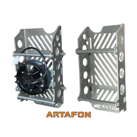 ARTAFON BETA RR 2025-2024 4T RADIATOR GUARDS + FAN RG19 Fan  #1