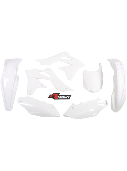 RTECH Kawasaki KX250F 13-16 White Plastics Kit R-KITKXF-BN0-516