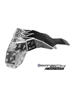 P-TECH Skid plate with exhaust pipe guard and plastic bottom for Beta Xtrainer 2025 PK031B