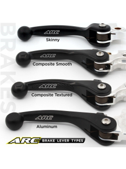 ARC Flex brake lever - BR-412C COMPOSITE TEXTURED AC-BR-412-CT