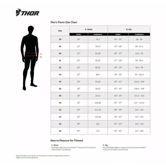 THOR LAUNCHMODE VENTED Raid Pants 2901- #1