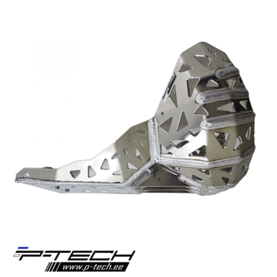 P-TECH Skid Plate with Exhaust Guard for KTM / Husky '17-19  #1