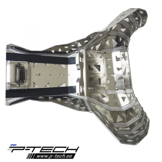 P-TECH Skid Plate with Exhaust Guard for KTM / Husky '17-19  #2