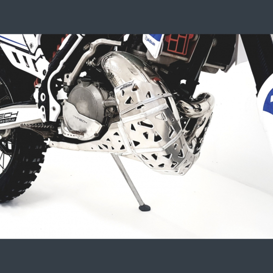 P-TECH Skid Plate with Exhaust Pipe Guard for KTM 2007 - 201 #5