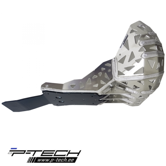 P-TECH Skid Plate with Exhaust Guard and Plastic Bottom for  #3