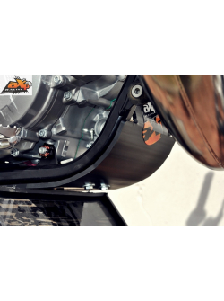 HDPE 6MM Glide Plate KTM 125/150SX 2016-2018 by AXP Racing