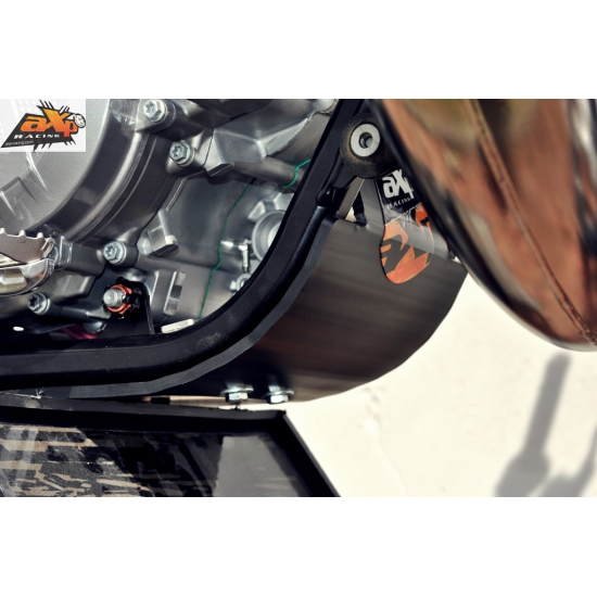 HDPE 6MM Glide Plate KTM 125/150SX 2016-2018 by AXP Racing #1