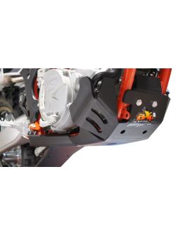 HDPE XTREM 8MM SKID PLATE & LINKAGE GUARD for GAS GAS EC 250 300 2018 by AXP Racing