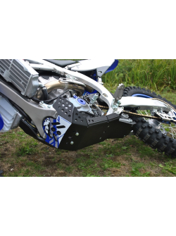 HDPE XTREM 8MM Skid Plate & Linkage Guard for Yamaha YZ450F 2018 - AXP Racing