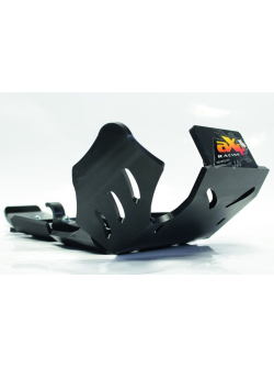 HDPE Black XTREM 8mm Skid Plate & Linkage Guard for KTM EXC F 450 500 (2017-2018) by AXP Racing