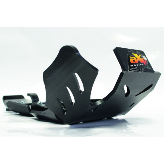 HDPE Black XTREM 8mm Skid Plate & Linkage Guard for KTM EXC F 450 500 (2017-2018) by AXP Racing