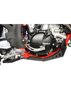 HDPE XTREM ORANGE 8MM SKID PLATE & LINKAGE GUARD BETA RR 125 2018