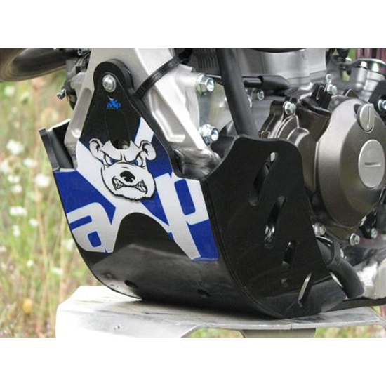 HDPE BLUE 6MM SKID PLATE YAMAHA YZ250F 2010 - 2013 | AXP Rac #3