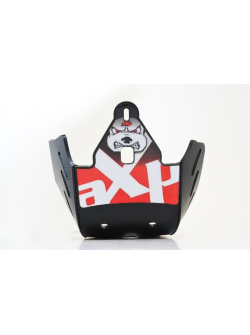 HDPE BLACK-RED 6MM SKID PLATE YAMAHA YZ250F 2010 - 2013