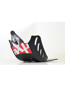 HDPE BLACK-RED 6MM SKID PLATE YAMAHA YZ250F 2010 - 2013