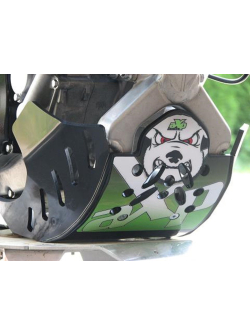 HDPE 6MM Skid Plate for Kawasaki KX250F 2013 - 2016 by AXP Racing