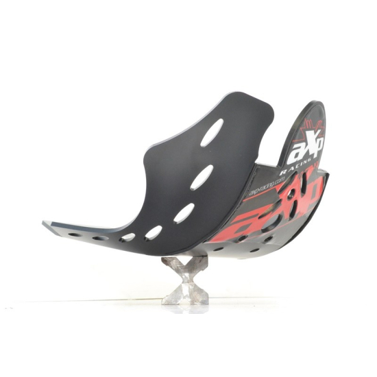 HDPE BLACK-RED 6MM SKID PLATE YAMAHA YZ450F 2014