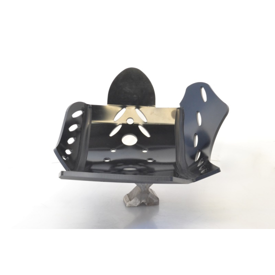 HDPE BLACK-BLUE 6MM SKID PLATE YAMAHA YZ250F 2014 #3