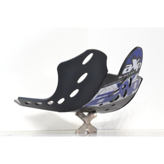 HDPE BLACK-RED 6MM SKID PLATE YAMAHA YZ250F 2014