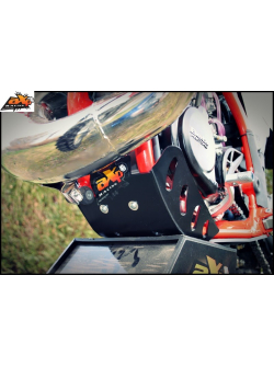 HDPE 6MM Skid Plate for Beta RR 250/300 2014-2017 by AXP Racing