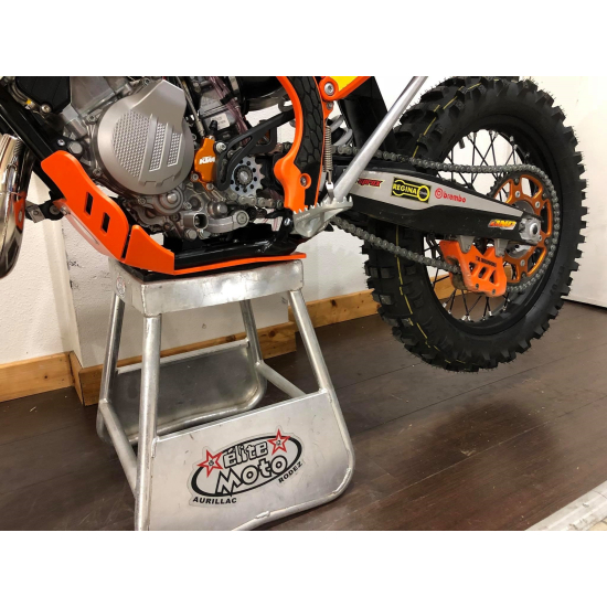 HDPE ORANGE 6MM Skid Plate KTM SX XCW 125 150 2017 - 2018 by AXP Racing