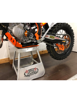 HDPE ORANGE 6MM Skid Plate KTM SX XCW 125 150 2017 - 2018 by AXP Racing