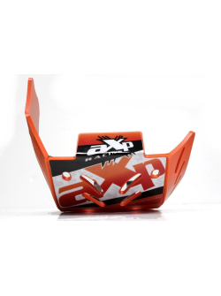 HDPE ORANGE 6MM SKID PLATE KTM EXC F 450 500 2017 - 2018 - AXP Racing