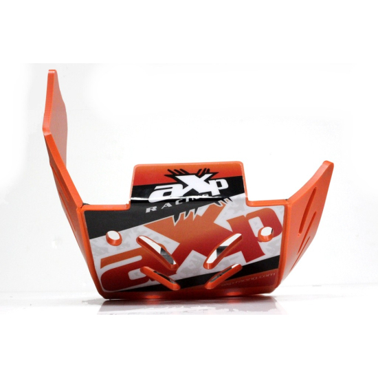 HDPE ORANGE 6MM SKID PLATE KTM EXC F 450 500 2017 - 2018 - A #1