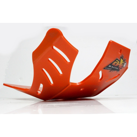 HDPE Orange 6mm Skid Plate for KTM SX XC 250 350 2017 - 2018 by AXP Racing