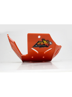 HDPE Orange 6mm Skid Plate for KTM SX XC 250 350 2017 - 2018 by AXP Racing