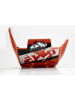 HDPE Orange 6mm Skid Plate KTM SXF XCF 450 2016 - 2018 by AXP Racing